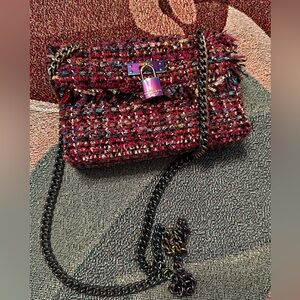 KURT GEIGER TWEED HANDBAG